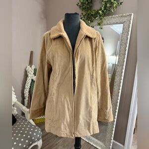 VTG Appleseed’s • Sherpa Lined Corduroy Barn Coat